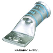 LCAF350-38-6 [PANDUIT 銅製圧縮端子 1穴 漏斗状電線挿入口 電線サイズ 350 kcmil 取付穴サイズ 104mm]