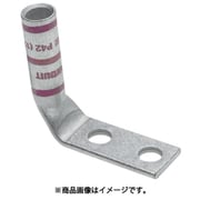 LCC6-14AWF-L [PANDUIT 銅製圧縮端子 2穴 電線サイズ AWG6 取付穴サイズ 69mm バレル角度 90度]