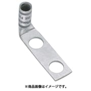 LCD8-14BF-L [PANDUIT 銅製圧縮端子 2穴 電線サイズ AWG8 取付穴サイズ 69mm 取付穴間隔 191mm バレル角度 90度]