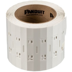 PANDUIT 熱転写プリンタ用マーカープレート 白 500枚 M200X050Y7T