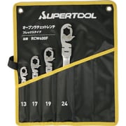 RCW400F [スーパー オープンラチェットレンチ（フレックス）4丁セット]