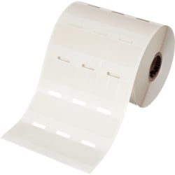 PANDUIT 熱転写プリンタ用セルフラミネートラベル ビニル 白 印字部縦12.7mmx横19.1mm 5000枚入り S075x150VATY S075X150VATY