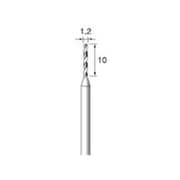 TD109 [アルゴファイル 超硬ドリル Φ1.2X10mm Φ3.0軸]
