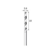 TD116 [アルゴファイル 超硬ドリル Φ2.6X22mm Φ3.0軸]