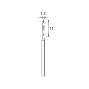 TD208 [アルゴファイル ハイスピードスチールドリル Φ1.4X11 Φ2.34軸]
