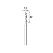 TD210 [アルゴファイル ハイスピードスチールドリル Φ1.8X12 Φ2.34軸]