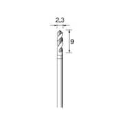 TD413 [アルゴファイル 超硬ルーマードリル4枚刃 Φ2.3X9 Φ2.34軸]