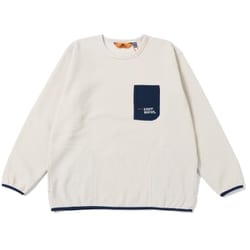 2417810 [ブークレポケットデザインロンT メンズ 21：S/BEIGE M]