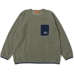 2417810 [ブークレポケットデザインロンT メンズ 69：KHAKI L]