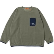 2417810 [ブークレポケットデザインロンT メンズ 69：KHAKI L]