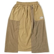異素材切替スカート レディース 20:BEIGE M 2415125L