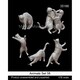 Man35186 1/35 動物セット58 ネコ 6体入 [プラモデル用パーツ]