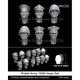 MAC52 1/35 WWII ポーランド兵1939年 ヘッドセット 12個入 [プラモデル用パーツ]