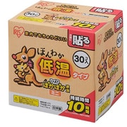 ぽかぽか家族 室内に最適 ほんわか低温カイロ 貼る ミニ 30個入