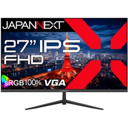 液晶モニター 27インチ IPSパネル搭載 フルHD（1920x1080）解像度 HDMI VGA sRGB：100％ JN-IPS271FHD