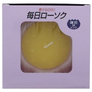毎日ローソク 蓮花M ピンク 替 1個