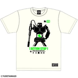 キン肉マン Tシャツ ミスター・VTR バニラホワイト Lサイズ