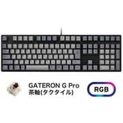 iKBC製 JIS配列112キーRGBライト搭載 メカニカルキーボード GATERON/茶軸タクタイル IK-CD108-G/BR-RGB-BK