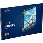 HE80897176 1/100 帆船 HMS ヴィクトリー 組み立て解説書 フルカラー版 [プラモデル書籍]