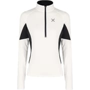 ラン ソフト 2 ジップ マリア RUN SOFT 2 ZIP MAGLIA W MMZR88W Aホワイト Mサイズ [アウトドア カットソー レディース]