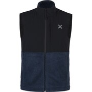 シェルパ ベスト SHERPA VEST MVVC77X 890 グラファイトブルー Sサイズ [アウトドア ベスト メンズ]