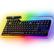 ゲーミングキーボード メカニカル 有線 テンキーレス US配列 ガスケットマウント ブラック Keeb TKL