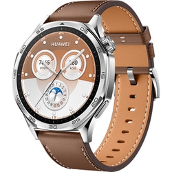 HUAWEI WATCH GT 5 46mm Brown 55020DFU 1.43インチAMOLED（有機EL） 最大14日間駆動 GPSスマートウォッチ VLI-B19