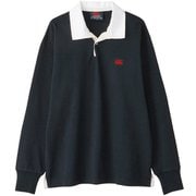 ソリッドカラーラグビージャージ SOLID COLOR RUGBY JERSEY RA44131 ネイビー NV Lサイズ [アウトドア シャツ ユニセックス]