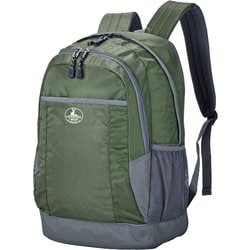 CS-1312KH [ダイヤリップ リュック Mサイズ 34L～42L A4サイズ収納可 2ルーム仕様 カーキ]