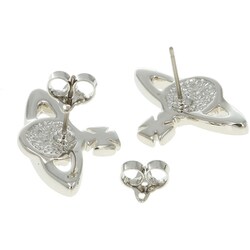 vivienne westwood ピアス セール】Vivienne Westwood ピアス 6201033K NEW DIAMANTE HEART