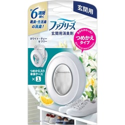 ファブリーズ 消臭芳香剤 玄関用 ホワイト・ティー＆リリー つめかえ入り本体ケース 7ml [空間用消臭・芳香・脱臭剤（置き型）]