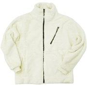 20264048 [Penfield シープボア ボリュームネック フルジップ ジャケット フリース 防風 OFF WHITE Mサイズ]