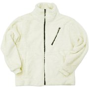 20264048 [Penfield シープボア ボリュームネック フルジップ ジャケット フリース 防風 OFF WHITE Lサイズ]