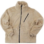 20264048 [Penfield シープボア ボリュームネック フルジップ ジャケット フリース 防風 BEIGE Mサイズ]