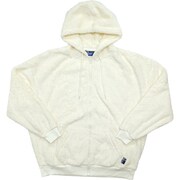 20244791 [Penfield シープボア フルジップ パーカ フリース 防風 OFF WHITE Sサイズ]