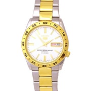 セイコー5 コンビ ブレス 50M SV メンズ 並行輸入品 1年保証 SNKE04K1