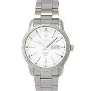 セイコー5 SS ブレス 50M WH メンズ 並行輸入品 1年保証 SNKP09K1