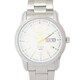 セイコー5 SS ブレス 50M WH メンズ 並行輸入品 1年保証 SNKP15K1