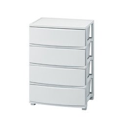 ワイドチェスト ブルーグレー 幅530×奥行395×高さ810mm CLN-544-A