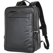 ビジネスリュック Hi-GLOSSY(ハイグロッシー) 41cm/2ルーム B4ファイルサイズ対応/15.6インチPC対応 耐水 BS-3231 ブラック