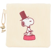 SN24490 [スヌーピー セレブレーションシリーズ ミニポーチ＜IVORY＞ PEANUTS75周年]