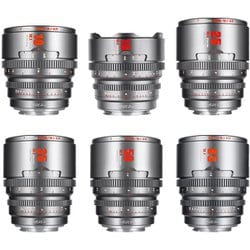 7A-HP6SET-E-T [単焦点レンズ 7Artisans HOPE Prime 6本セット シネマレンズ ソニーEマウント チタングレー]