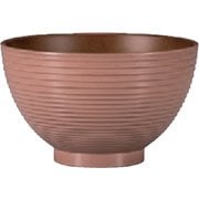 saku saku 汁椀 くるみ ブラウン 370ml 日本製 200155