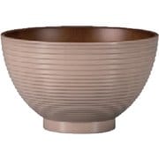 saku saku 汁椀 大 すすき ベージュ 500ml 日本製 200179