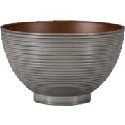saku saku 汁椀 大 かすみ グレー 500ml 日本製 200186