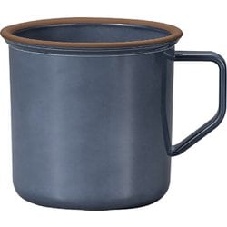kukka mokki エマリエマグカップ グレープ×ブラウン 520ml 日本製 201022
