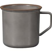 kukka mokki エマリエマグカップ オイスター×ブラウン 520ml 日本製 201039