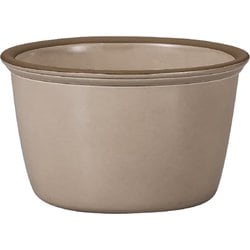kukka mokki エマリエボウル S アーモンド×ブラウン 380ml 日本製 電子レンジ・食洗機可 201145