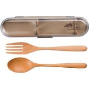 272763 [ARBRE 木製カトラリーセット 木製スプーン・フォーク15.5cm]
