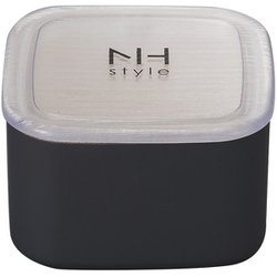 NHstyle 角サイドケース L アッシュグレー お弁当箱 500ml 日本製 電子レンジ・食洗機可 273265